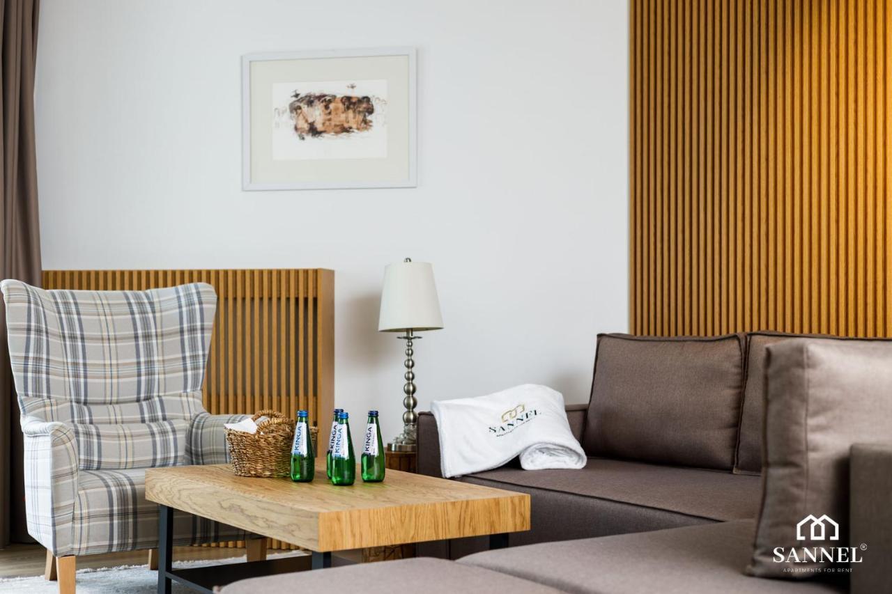 Apartament Golden Sand Z Dostepem Do Basenow,Jacuzzi,Strefy Saun- Pinea Apartments Pobierowo-Sannel Apartments For Rent Екстер'єр фото
