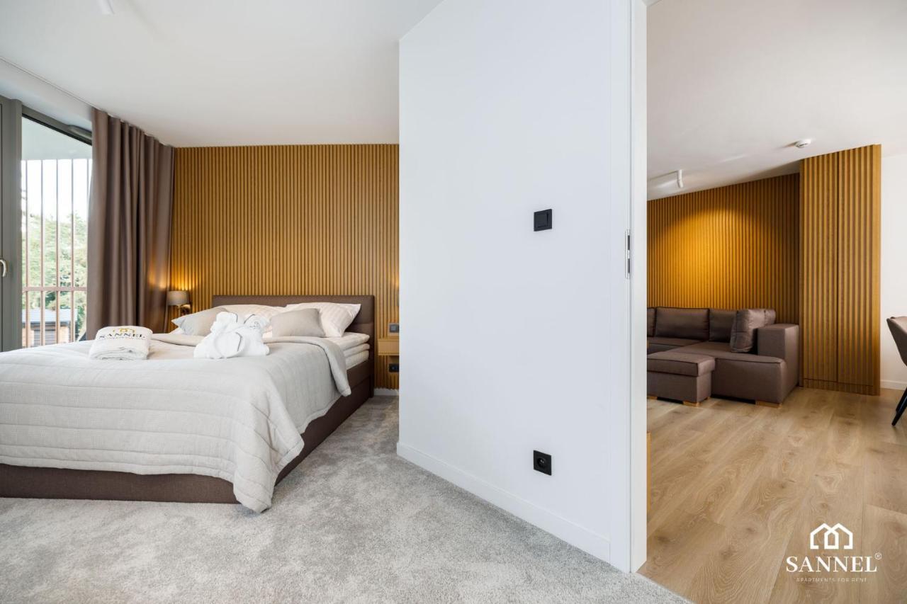 Apartament Golden Sand Z Dostepem Do Basenow,Jacuzzi,Strefy Saun- Pinea Apartments Pobierowo-Sannel Apartments For Rent Екстер'єр фото