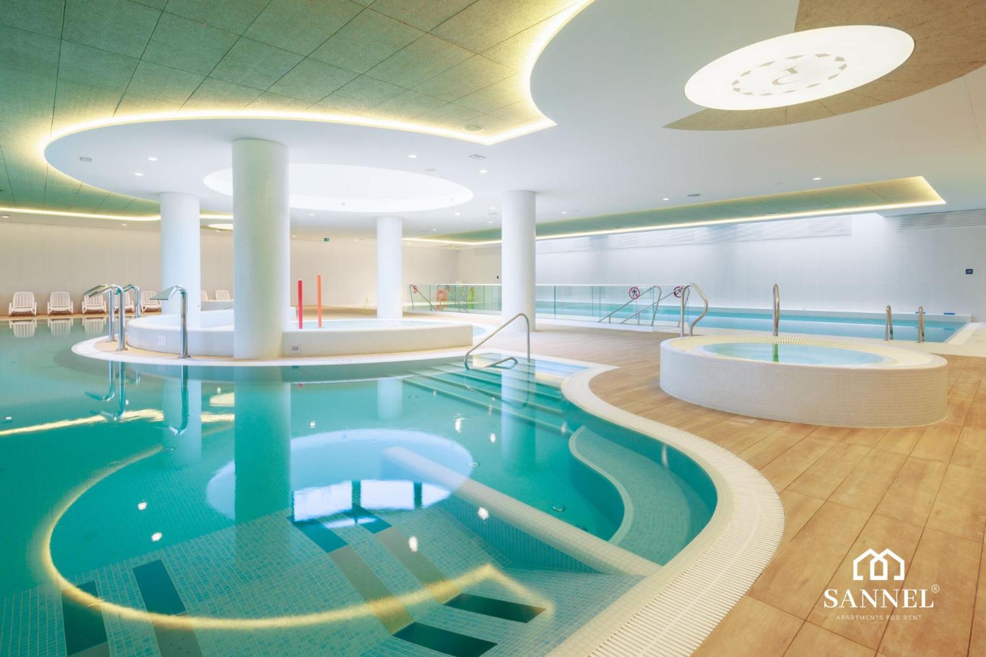 Apartament Golden Sand Z Dostepem Do Basenow,Jacuzzi,Strefy Saun- Pinea Apartments Pobierowo-Sannel Apartments For Rent Екстер'єр фото